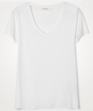 American vintage tee jac51h21 blanc 1 large