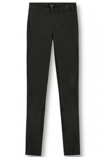 Arma leren broek stretch donkerbruin