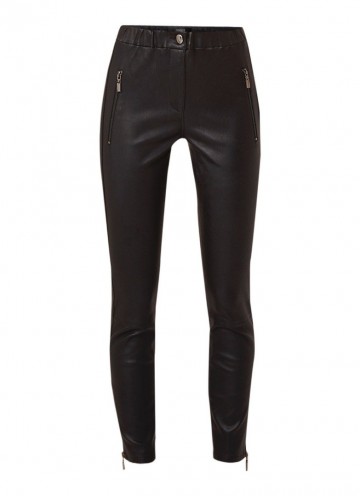 Arma stretch leren broek cadiz zwart