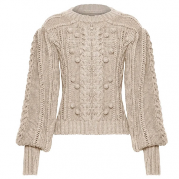 Magali pascal trui lea ecru