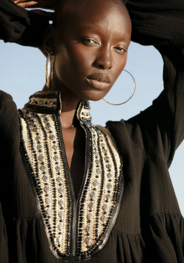 Mes demoiselles paris dress noma black 62044230 detail