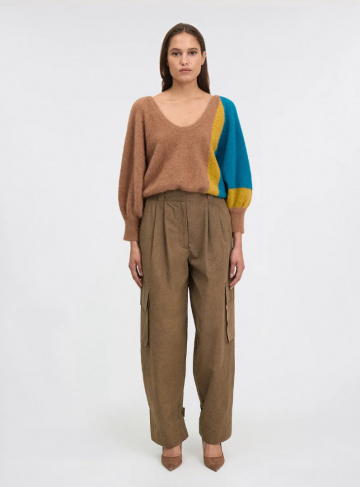 Mes demoiselles paris sweater forden camel model
