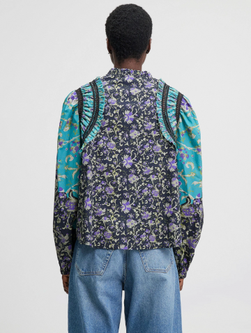 Mes desmoiselles blouse pom ak