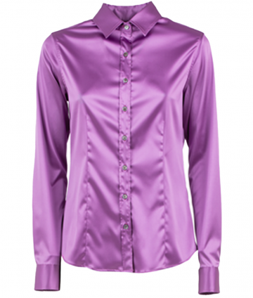 Robert friedman glansblouse paars 63
