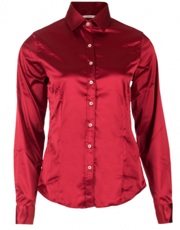 Robert friedman glansblouse rood 29