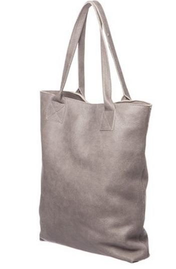 Sprdlx leren shopper sarah grijs