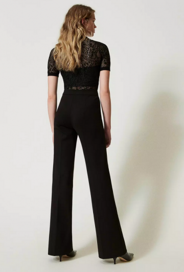 Twinset 242tp224g pantalone nero ak