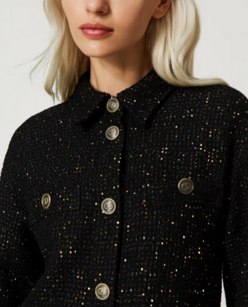 Twinset blazer boucle detail