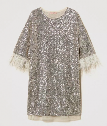 Twinset full sequin short dress 242tf2032