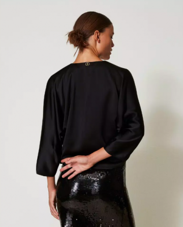 Twinset satin shrug 242tt2055 ak