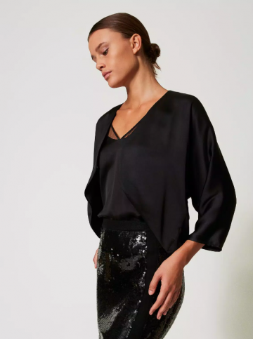 Twinset satin shrug 242tt2055 zk